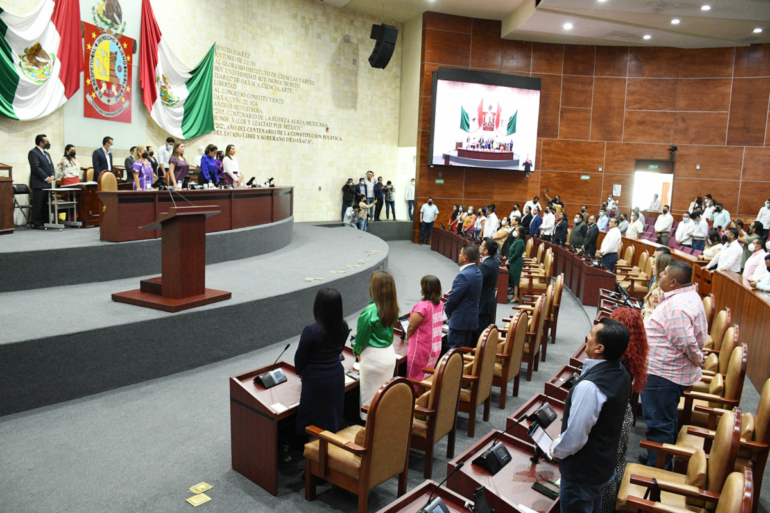 Foto 1 Congreso de Oaxaca instala segundo periodo ordinario de sesiones