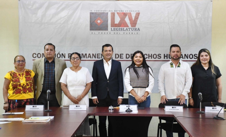 FOTO1- selección de titular de la Defensoría de los Derechos Humanos del Pueblo de Oaxaca
