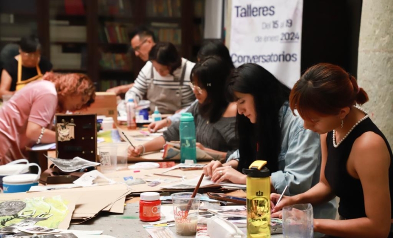 Seculta impulsa talleres para mujeres en artes visuales (1)