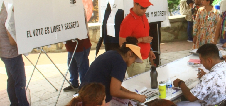 Casilla electoral, Oaxaca